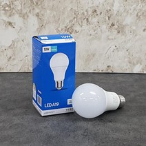 장수 A19 10W LED 볼전구 (주광색) 6500K 3등급 LED LED전구 형광등 램프 조명, 1개