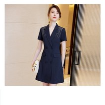 여성 정장 반팔 원피스 여름 결혼식 하객룩 상견례 빅사이즈