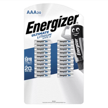 에너자이저 리튬건전지 AAA 20개, 1세트