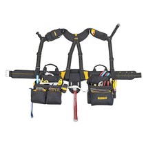 DEWALT 디월트 공구 앞치마 벨트 기술자용 콤보 요크 멜빵 20포켓(DG5617), No Pockets on Suspenders