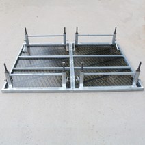 접이식 간이무대 이동식 무대단상 강연대 강의대 강당 부스 웨딩 박람회 단상 야외행사 사회대, F.1.28x1.8데크접힘(높이조절)4열다리