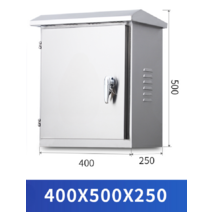 배전함 CCTV 함체 야외 스테인레스 스텐 분배 상자 통신 방수 설치 전기 제어함 박스, 500x400x250mm 304스테인레스