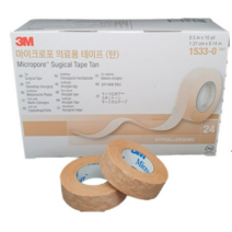 쓰리엠 마이크로포 살색(대) 종이반창고 1533-1, 6개