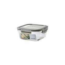락앤락 오븐글라스 내열유리 밀폐용기 1개 - 냉장고.냉동실정리 전자렌지반찬통 이유식.햇반밥보관 레인지, 정사각 750ml