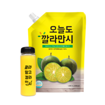 바로푸드 오늘도 깔라만시 원액 + 보틀, 1L, 1세트
