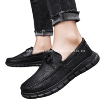 발편한 베이직 캐주얼단화 편한구두 겨울 기모 5cm 구두 발볼넓은 스웨이드로퍼 털 로퍼 슬립온 남자