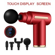 마사지기 마사지볼 발 마사지 마사지 건 전기 deep muscle massageador salud 바디 넥 릴렉스 강 관리 슬리밍 셀룰라이트 성형 통증 lcd 미니, 상자 없는 빨강