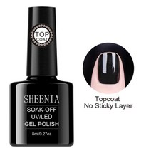 15ml 베이스/탑 코트 네일 젤 프라이머 매트 탑 코트 UV 젤 네일 폴리쉬 오래 지속되는 바니시 UV 젤 폴리쉬 매니큐어 네일 아트, 8ML Top Coat 2, 8ML Top Coat 2