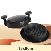 갈갈이음식물처리기 음식물분쇄기 음쓰처리기 치킨 슈레더 분쇄기 고기 뽑은 돼지고기 용 야채 곰 발톱, 01 Black