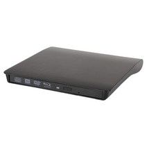 외장cd롬 디비디플레이어 리더기 외부 DVD CDROM RW 광학 드라이브 USB 30 SATA 인클로저 노트북 컴퓨터, 02 Black