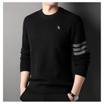 헤지스 남성용 맨즈 라운드 긴팔 티셔츠