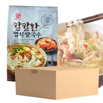 본고장 칼칼한 멸치 칼국수 1BOX (428.6g × 12개), 단품
