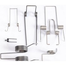 용수철스프링 다기능 비틀림 스프링 스틸 이중 와이어 직경 DIY 1/1.1/1.2/1.4/1.8mm 2개325267, 1.1x10.5mm 4 coils, 2개