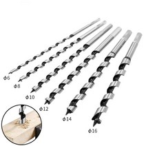 수직 드릴링 가이드 목공 센터링 1pcs 트위스트 우드 드릴 비트 센터 드릴 비트 금속, 230mm, 8mm