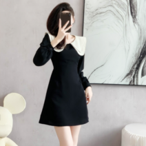 가을 투카라 스트랩 빅사이즈 미니원피스