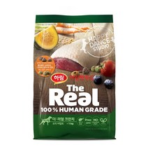 하림펫푸드 더리얼 크런치 어덜트 강아지사료, 오리, 1kg, 1개