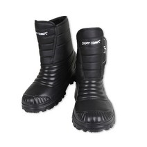 동장군 초경량 방수 방한 장화 털장화 겨울장화부츠, 250-255, 블랙