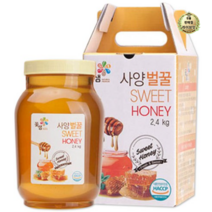 라이브잇 꽃샘 사양벌꿀, 12개, 2.4kg