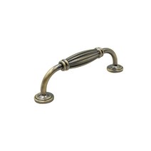 5 캐비닛 당김 팩 주방 서랍 손잡이 아연 합금 교체 찬장 옷장 가구 바 나사로 교체, Bronze 96mm