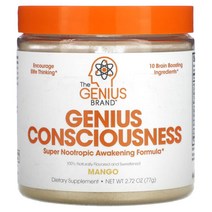 더지니어스브랜드 Genius 컨시어스니스 망고 77g, 1병