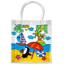 유아미술 나만의 투명가방 만들기-여름해변이야기