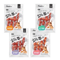 고기랑 껌이랑 8P x 4팩 고단백 저지방 애견간식