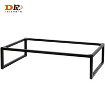 도리퍼니처 디올30각 1200 철제 프레임 (3가지 색상) / 카페 커피숍 식당 가게 쇼파 낮은 좌탁 다리, 블랙