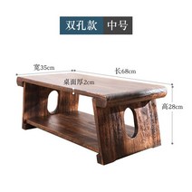 다다미 테이블 접이식 작은 차 Homesolid 나무 접는 강 다다미 커피 창 사이드 일본어 발 낮은 홈 가구, 비엠 68x35x28