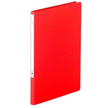 Lihit lab. 리히트 러브 펀치리스 파일 A4 레드 10권 F347-110, 1개, 상품명참조