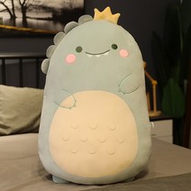 네이처타임즈 동글 캐릭터 인형 공룡, 초록, 60cm