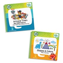 LeapFrog LeapStart 2 Book 콤보 팩: Shapes & Colors Around Town with PAW Patrol 멀티컬러