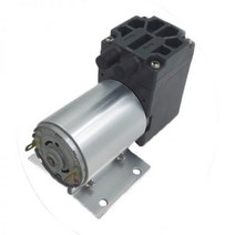 다이어프램펌프 전동 모터 80kpa 흡입 공기 펌프 DC 12V 24V 음압 소형 진공 다이어프램 컵 12L min, 12V 공기 펌프