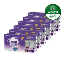 유한양행 [본사직영] 해피홈 파워매트 코드롤러 훈증기+리필 90매, 6개
