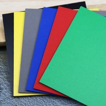 포맥스판 재단 3T 컬러 녹색 주문 제작 가공 3mm, 3T 녹색 60 x 90cm