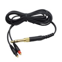 SHURE SHURE SHUR1440 SRH1540 SRH1840 EARPHONE 용 신호 전송 오디오 케이블, 검은색