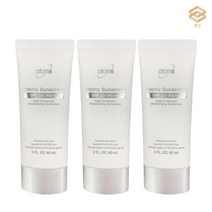 애터미 선크림 화이트 SPF50+ PA+++, 60ml, 3개