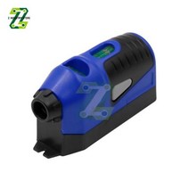 레이저 수평자 줄자 레벨기 수평 삼각대 미니 다기능 수평기 오토 회전 레벨 측정기 수직 스피릿 도구 가이드 라인 측정 게이지, blue