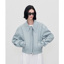 RE RHEE ELASTICATED HEM BOMBER JUMPER
