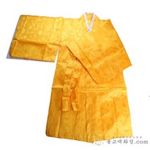 양단십장생도포 - 영가옷 조상옷 6가지색상, 검정, 1개