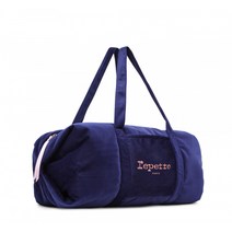 REPETTO Velvet duffel bag Size L B0233V-382 midnight blue