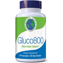 Gluco800 혈당 혈액 설탕 지원식이 보충 교재 알파 리포산 및 베르베린으로 건강한 혈당 수치를 촉진합니다. 30 일의 공급. 60 카운트 (P.