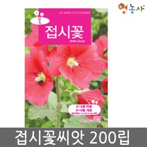 접시꽃씨앗 200립 꽃씨앗, 1개