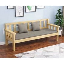 원목 벤치 발코니 거실 3인 의자, 160 가로 52 세로 80 높이 원목