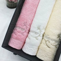 [송월타월] 샤보렌프레쉬40 칠순 팔순 고희 산수 잔치 수건답례품 수건제작, 아이보리, 상세페이지 참조