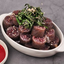 병천 찰순대/양념쭈꾸미/편육 간편식모음, 쫀득한 땡초찰순대 1kg