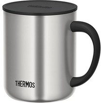 써모스 진공 보온 보냉 단열 머그컵 350ml 네이비 JDG-351C NVY, 350ml + 옵션2 + 구성1