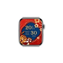 DT NO.I 7 블루투스 통화 지원 200여 개의 다이얼 멀티 스포츠 음악 날씨 스마트워치 선물, 화이트, 하나
