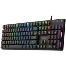 리드래곤 SHRAPNEL K589RGB 로우 프로파일 게이밍 기계식 키보드, 일반형, 청축
