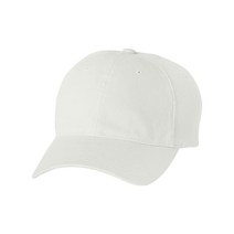 Yupoong Flexfit 남성용 로우 프로파일 언스트럭쳐 핏 대드 캡 화이트. Large-X-Large