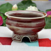 도자기 향로(진사)